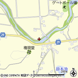熊本県荒尾市本井手423周辺の地図