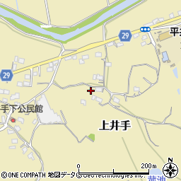 熊本県荒尾市上井手1013周辺の地図