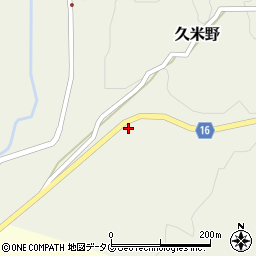 熊本県玉名郡和水町久米野129周辺の地図