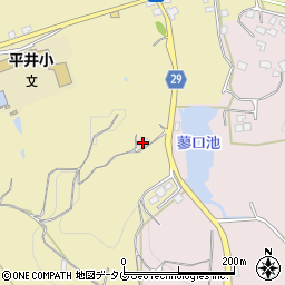 熊本県荒尾市上井手1185周辺の地図
