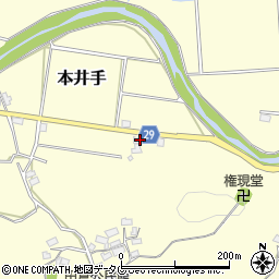 熊本県荒尾市本井手1325周辺の地図