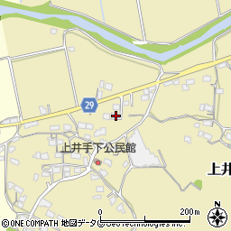 熊本県荒尾市上井手419周辺の地図