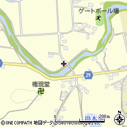 熊本県荒尾市本井手424周辺の地図