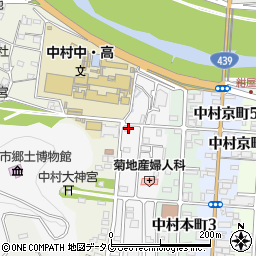 高知県四万十市中村桜町50周辺の地図