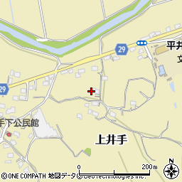 熊本県荒尾市上井手1033周辺の地図