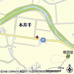 熊本県荒尾市本井手1128周辺の地図