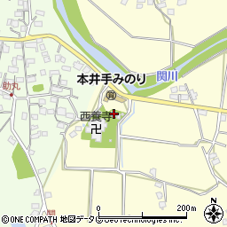 熊本県荒尾市本井手1768周辺の地図