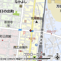 熊本県荒尾市大正町周辺の地図