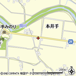 熊本県荒尾市本井手1143周辺の地図