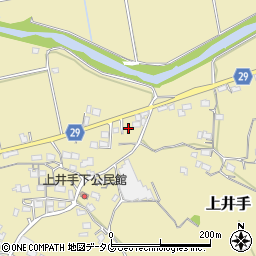 熊本県荒尾市上井手418周辺の地図