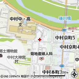 高知県四万十市中村桜町57周辺の地図