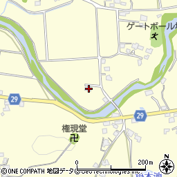 熊本県荒尾市本井手419-2周辺の地図
