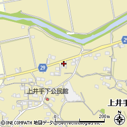 熊本県荒尾市上井手420周辺の地図