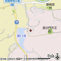 熊本県荒尾市平山1344周辺の地図