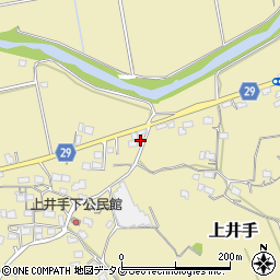 熊本県荒尾市上井手413周辺の地図