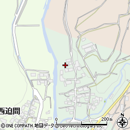 熊本県菊池市東迫間31周辺の地図