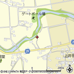 熊本県荒尾市本井手484周辺の地図