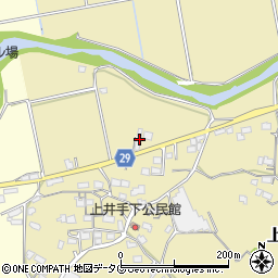 熊本県荒尾市上井手621周辺の地図