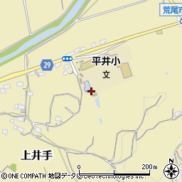 熊本県荒尾市上井手1107周辺の地図