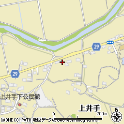 熊本県荒尾市上井手1020周辺の地図
