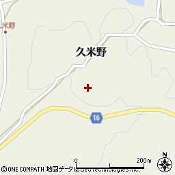 熊本県玉名郡和水町久米野594周辺の地図