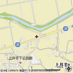 熊本県荒尾市上井手411周辺の地図