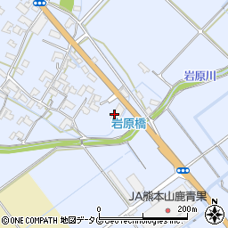株式会社中九州クボタ　山鹿営業所周辺の地図