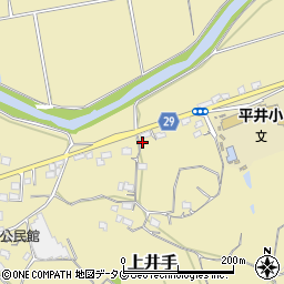 熊本県荒尾市上井手1029周辺の地図