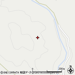 高知県宿毛市山奈町周辺の地図