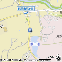 熊本県荒尾市上井手1119周辺の地図