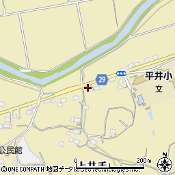 熊本県荒尾市上井手1043周辺の地図