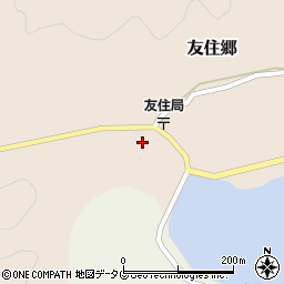 長崎県南松浦郡新上五島町友住郷374周辺の地図