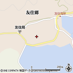 長崎県南松浦郡新上五島町友住郷344周辺の地図