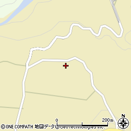熊本県菊池市原648周辺の地図