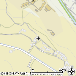 熊本県山鹿市鹿央町岩原1650周辺の地図