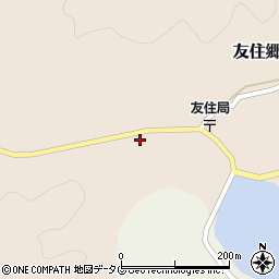 長崎県南松浦郡新上五島町友住郷127周辺の地図