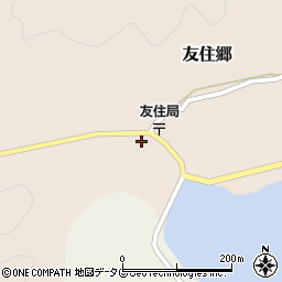 長崎県南松浦郡新上五島町友住郷172周辺の地図