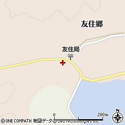 長崎県南松浦郡新上五島町友住郷172周辺の地図