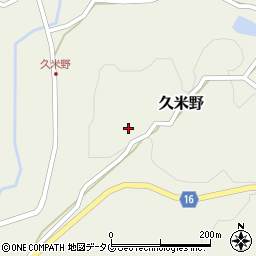 熊本県玉名郡和水町久米野374周辺の地図