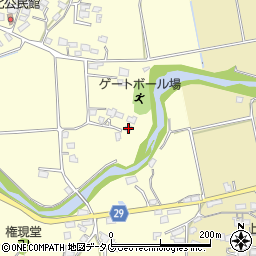 熊本県荒尾市本井手440周辺の地図