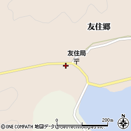 長崎県南松浦郡新上五島町友住郷170周辺の地図