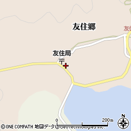 長崎県南松浦郡新上五島町友住郷211-14周辺の地図