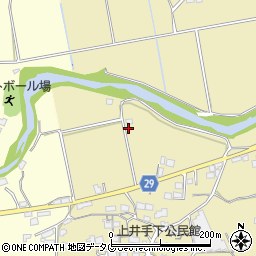 熊本県荒尾市上井手401周辺の地図