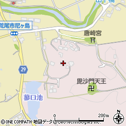 熊本県荒尾市平山1370周辺の地図