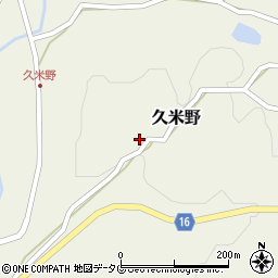 熊本県玉名郡和水町久米野377周辺の地図