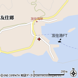 長崎県南松浦郡新上五島町友住郷402周辺の地図