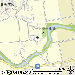 熊本県荒尾市本井手441周辺の地図