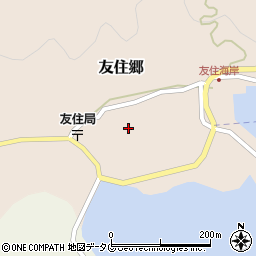 長崎県南松浦郡新上五島町友住郷353周辺の地図