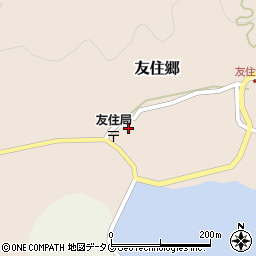 長崎県南松浦郡新上五島町友住郷214周辺の地図