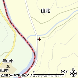 高知県宿毛市山北855周辺の地図